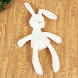 peluche lapin blanc - doudou lapin blanc