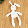 peluche lapin blanc - doudou lapin blanc