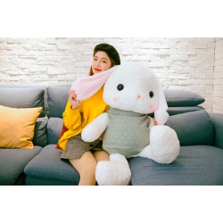 Peluche lapin geant